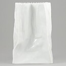 タピオ・ヴィルカラ   白いバッグの花瓶  Vase (15cm)  1977年  [サンプル画像]