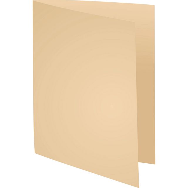 Mapp utan klaff A4 beige 100/fp - 2