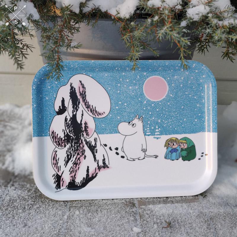  Mumin Djupsnö bricka från Opto Design