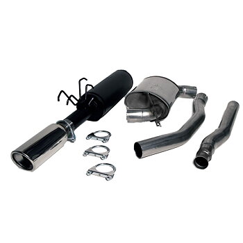 2,5" Sport exhaust cat back Stainless