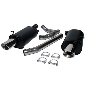 2,5" Sport exhaust cat back Stainless
