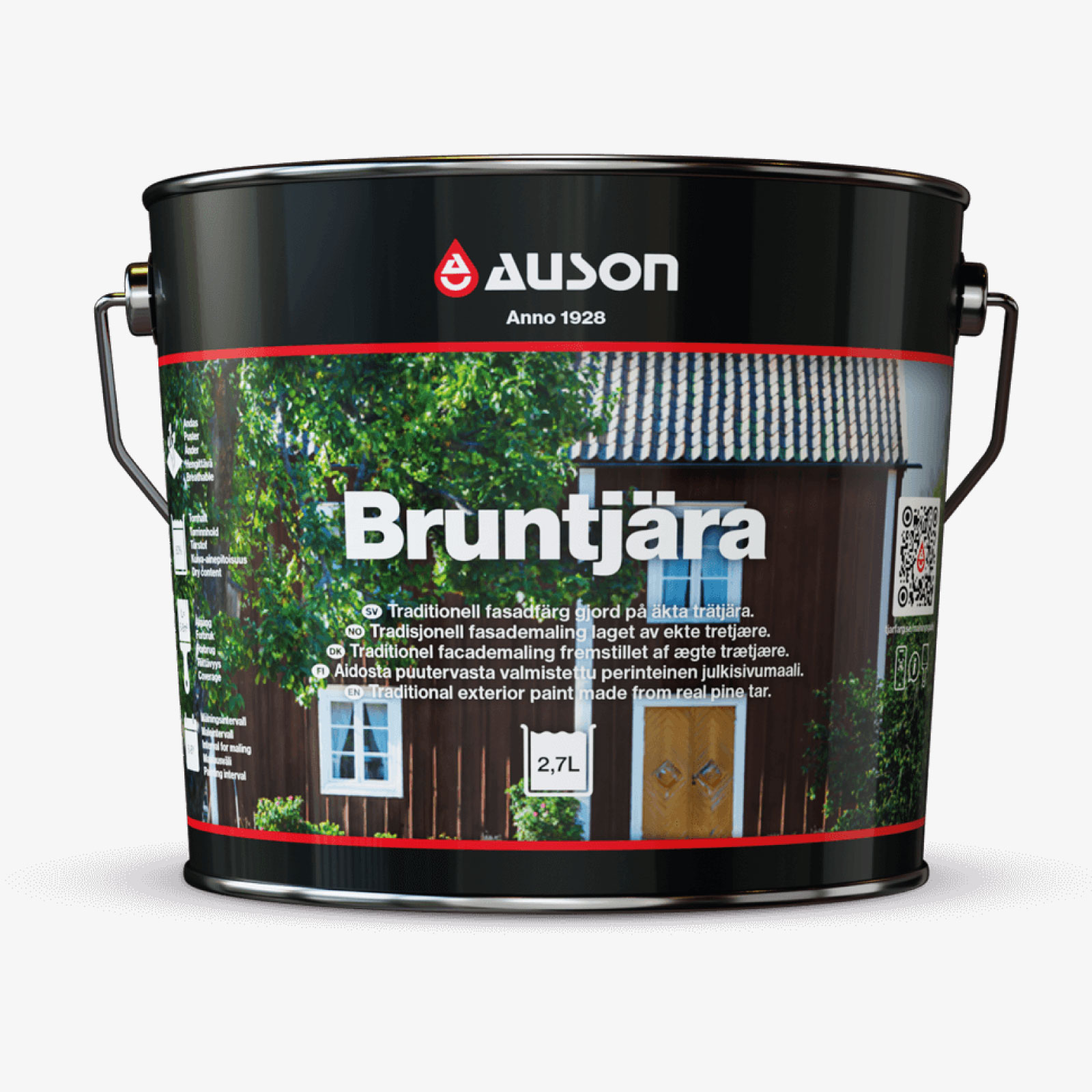 BRUNTJÄRA AUSON, flera varianter