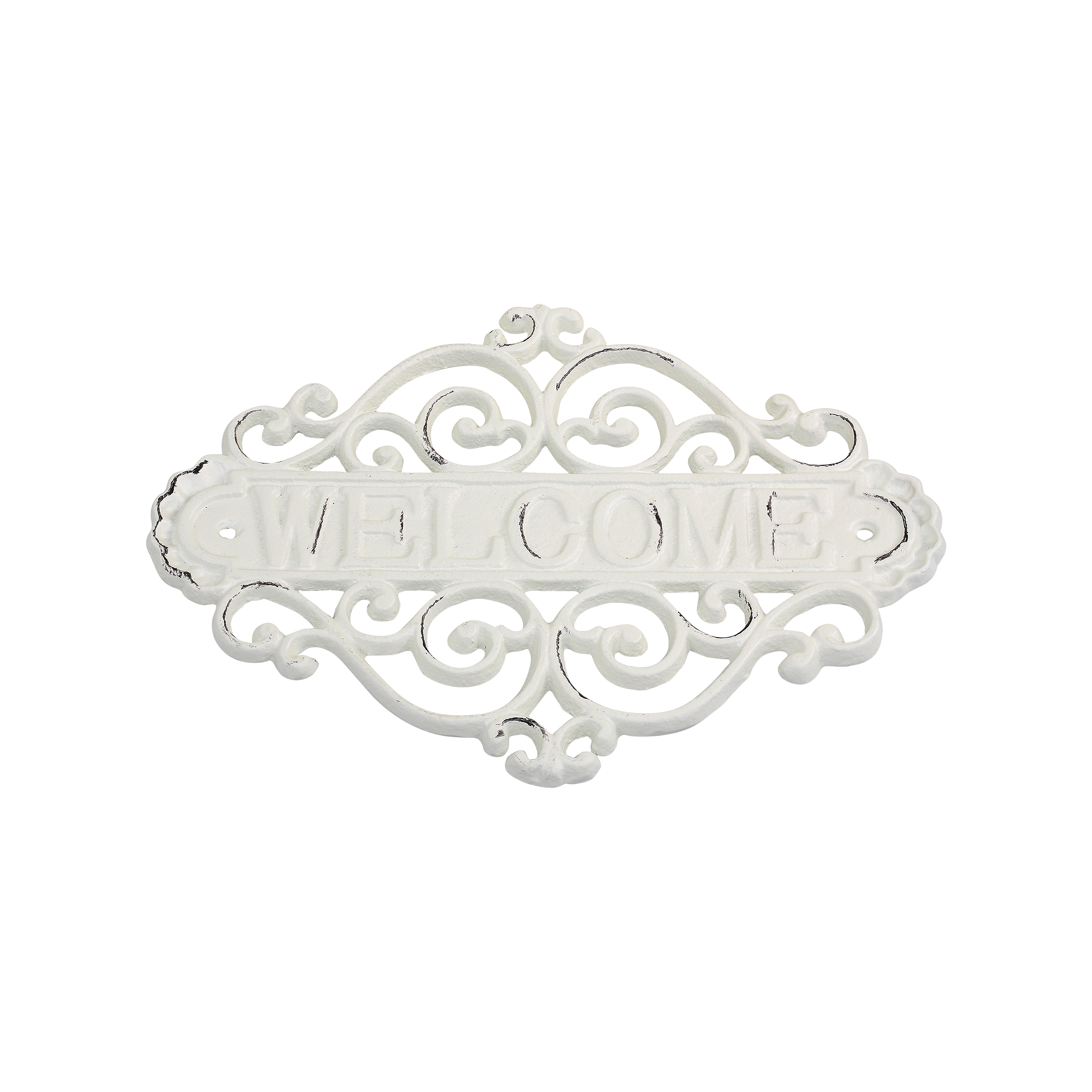 Sign - Welcome - Welcome sign - Metal - H20/L28/W5 cm - 3