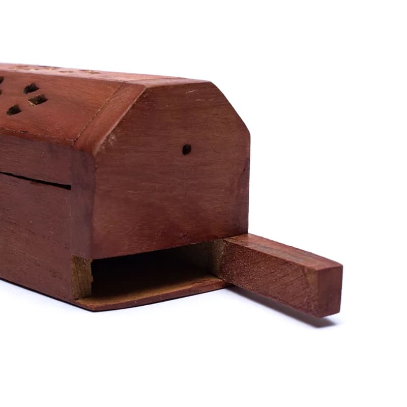 Rökelsebrännare och 7 chakran låda - 31X5.5X6 Cm - 4