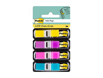 Index POST-IT smala neon 4/FP