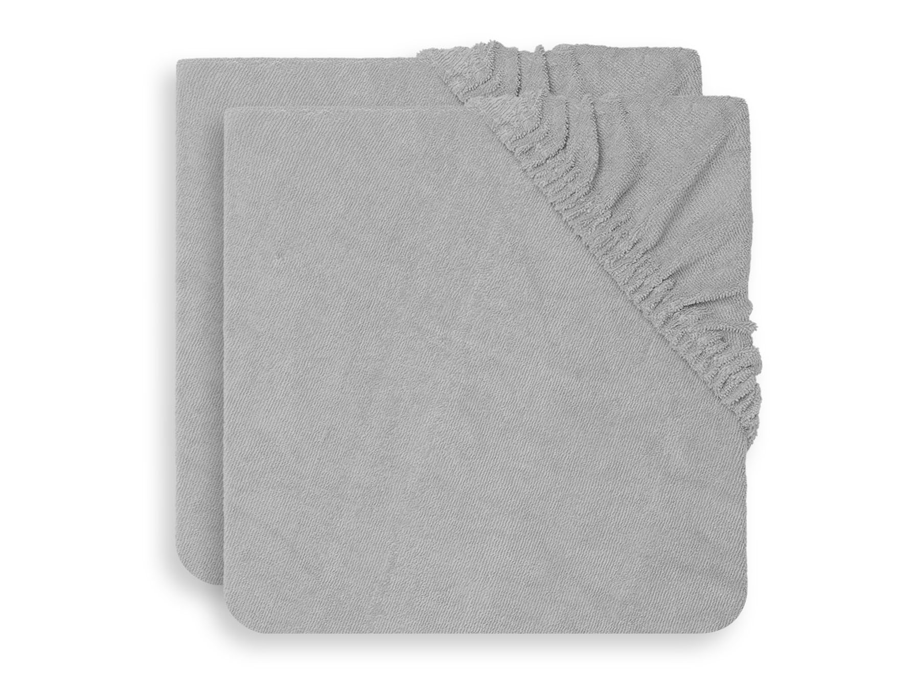 Jollein Skötbäddsöverdrag 50x70cm soft grey(2p) - 2