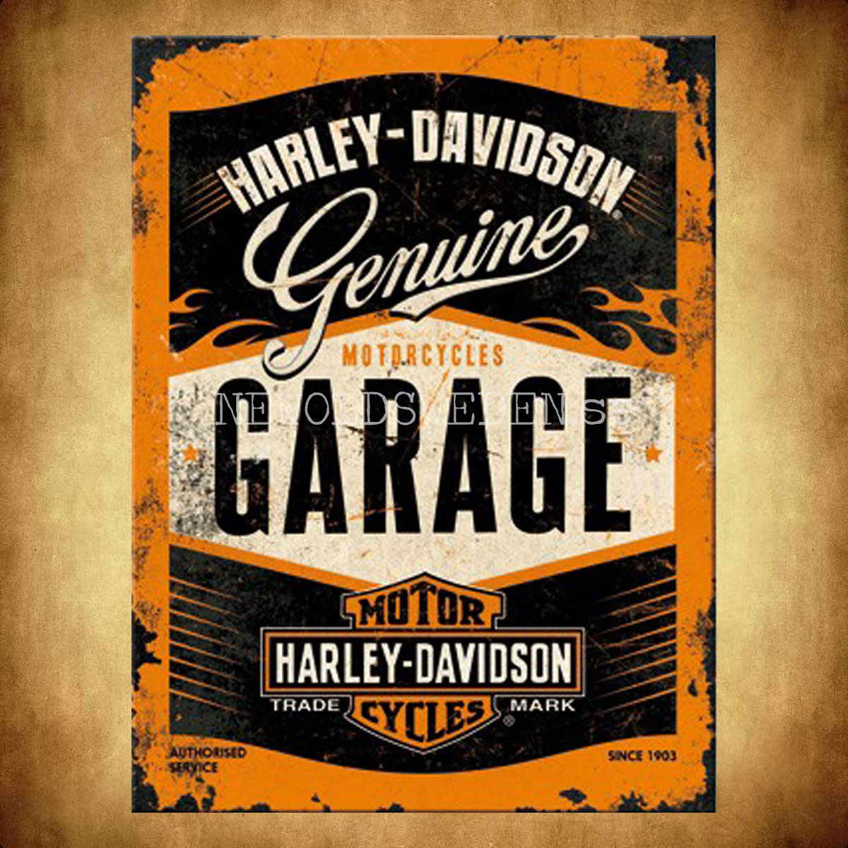 HARLEY-DAVIDSON Magnet 6 x 8 cm Nostalgic Art - 2