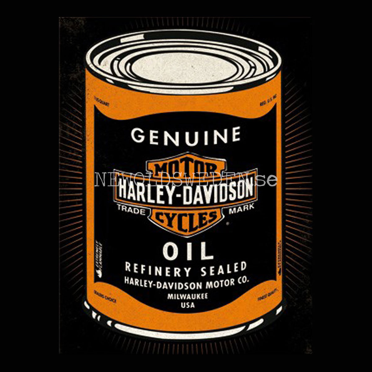 HARLEY-DAVIDSON Magnet 6 x 8 cm Nostalgic Art
