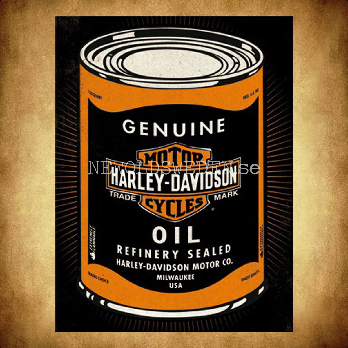 HARLEY-DAVIDSON Magnet 6 x 8 cm Nostalgic Art - 2