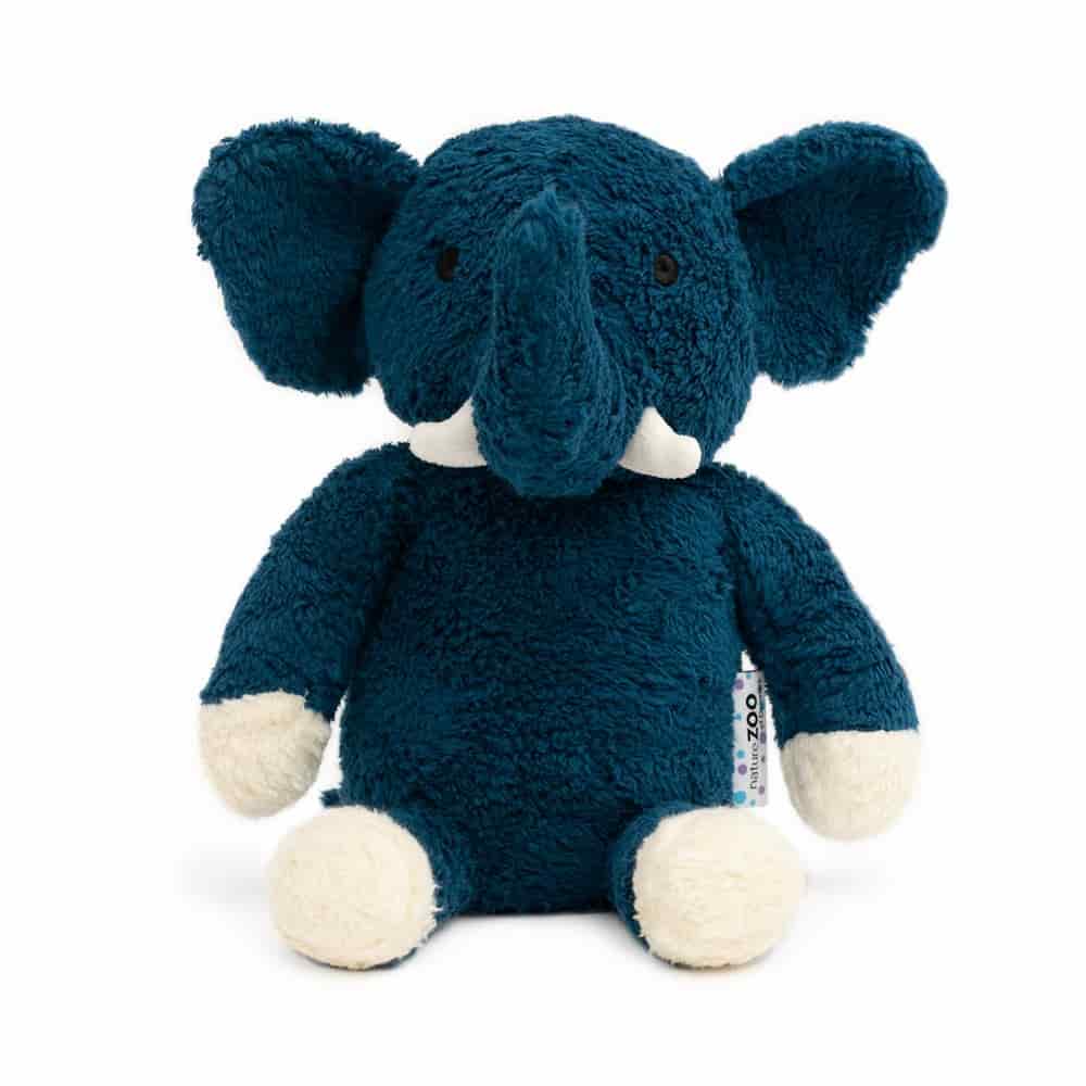 Blå elefant tøjdyr