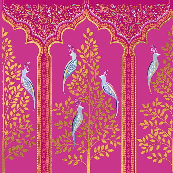 Gold Tree, Birds & Arches
