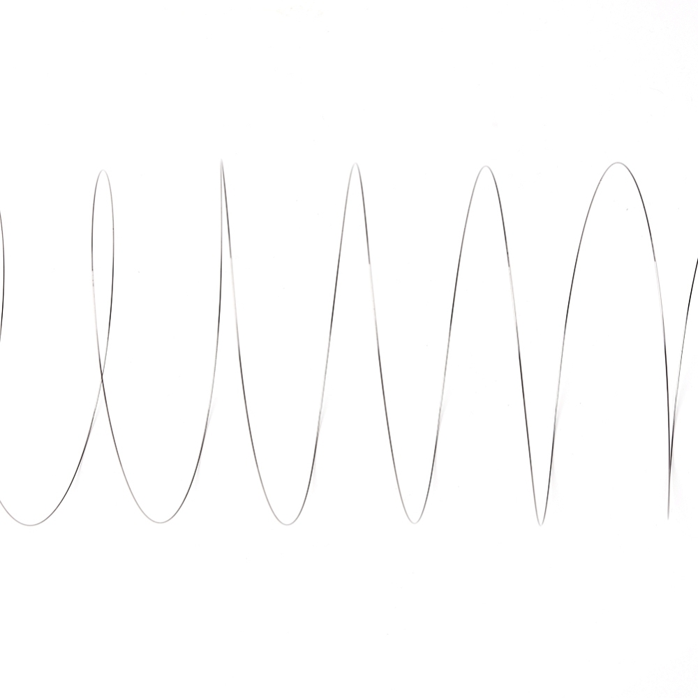 Memory wire för halsband – svart, 11,5 cm (20 varv) - 4
