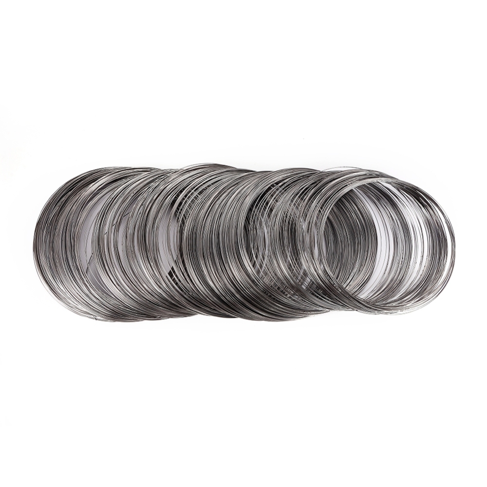Memory wire för halsband – svart, 11,5 cm (20 varv) - 5