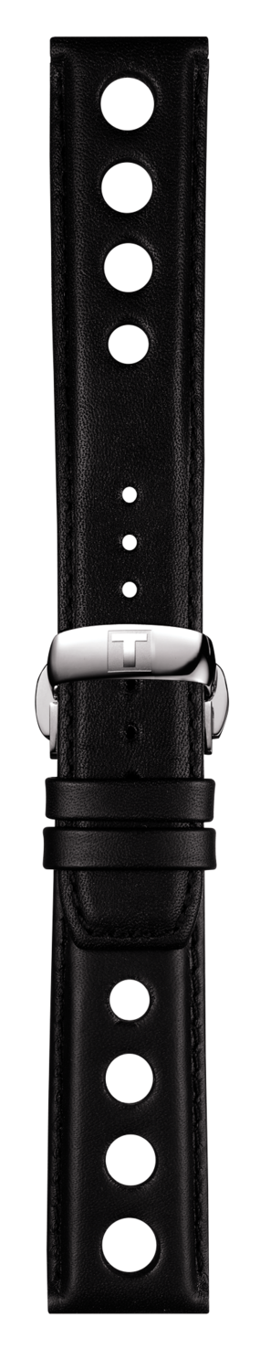 T600037163 Tissot Racing Läderband med viklås