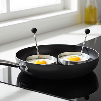 Äggstekringar äggringar 2-pack . 