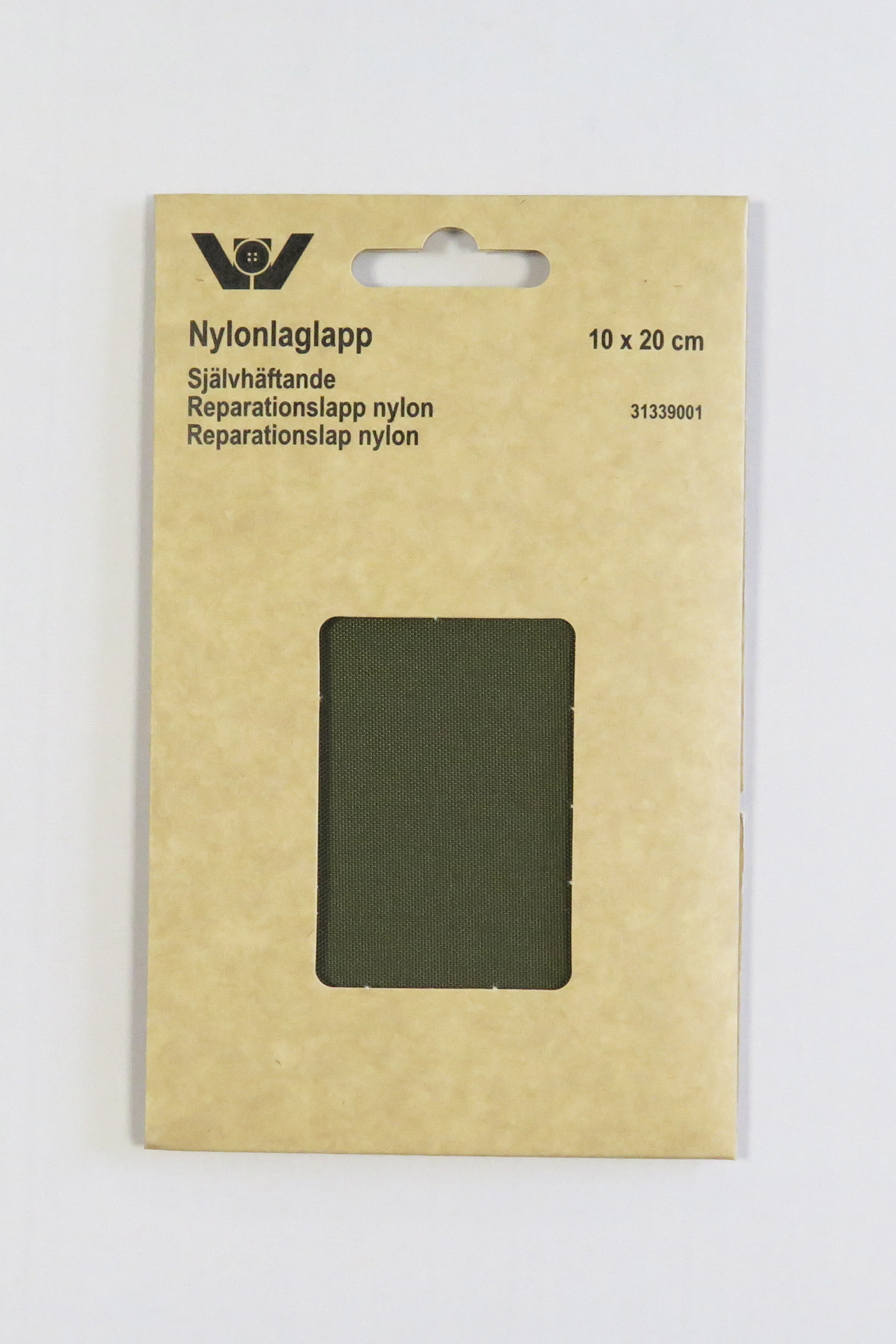 Nylon Självhäftande Laglapp Enfärgad - 12