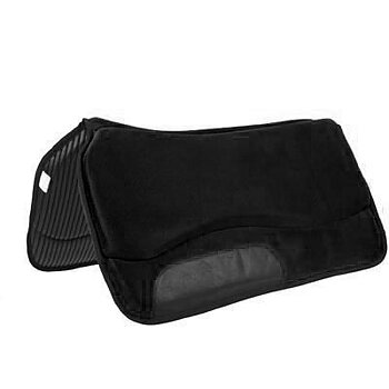 Westernpad med kanal -neoprene sympatex, svart