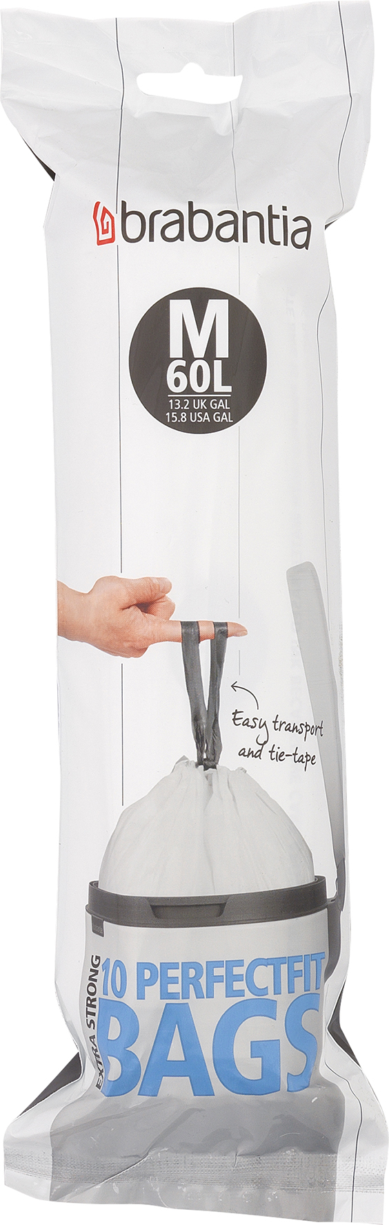Avfallspåse M PerfectFit 60 L