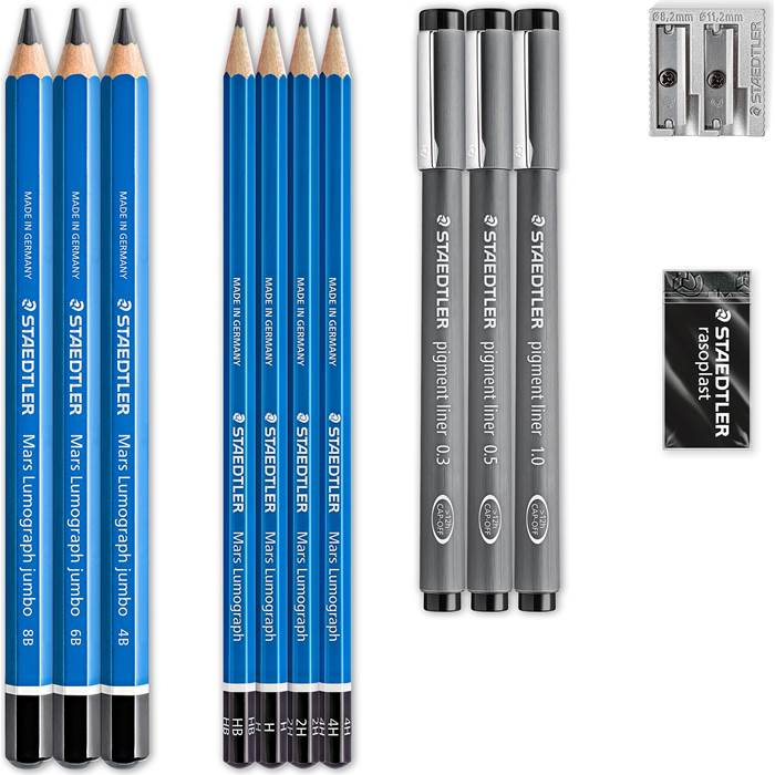 Skisset Staedtler 12/fp - 2