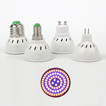 Växtlampa med 80 LED