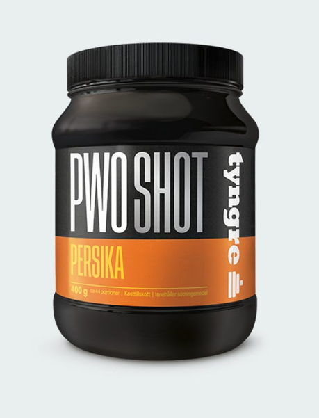 Tyngre PWO shot - Persika
