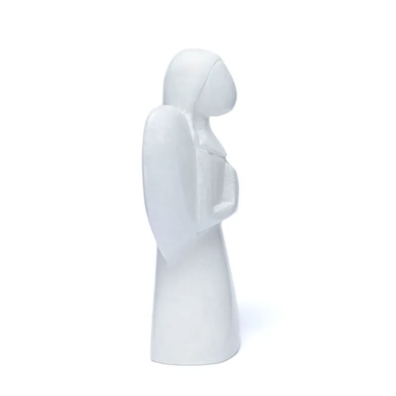 Ängel Staty i Vit Såpsten - 3