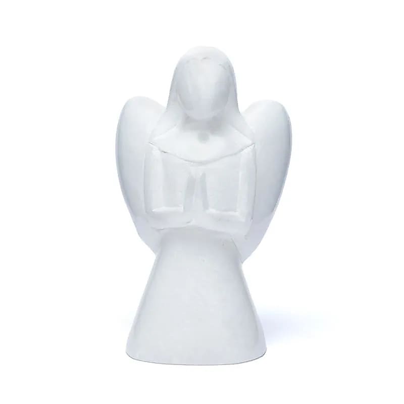 Ängel Staty i Vit Såpsten - 2