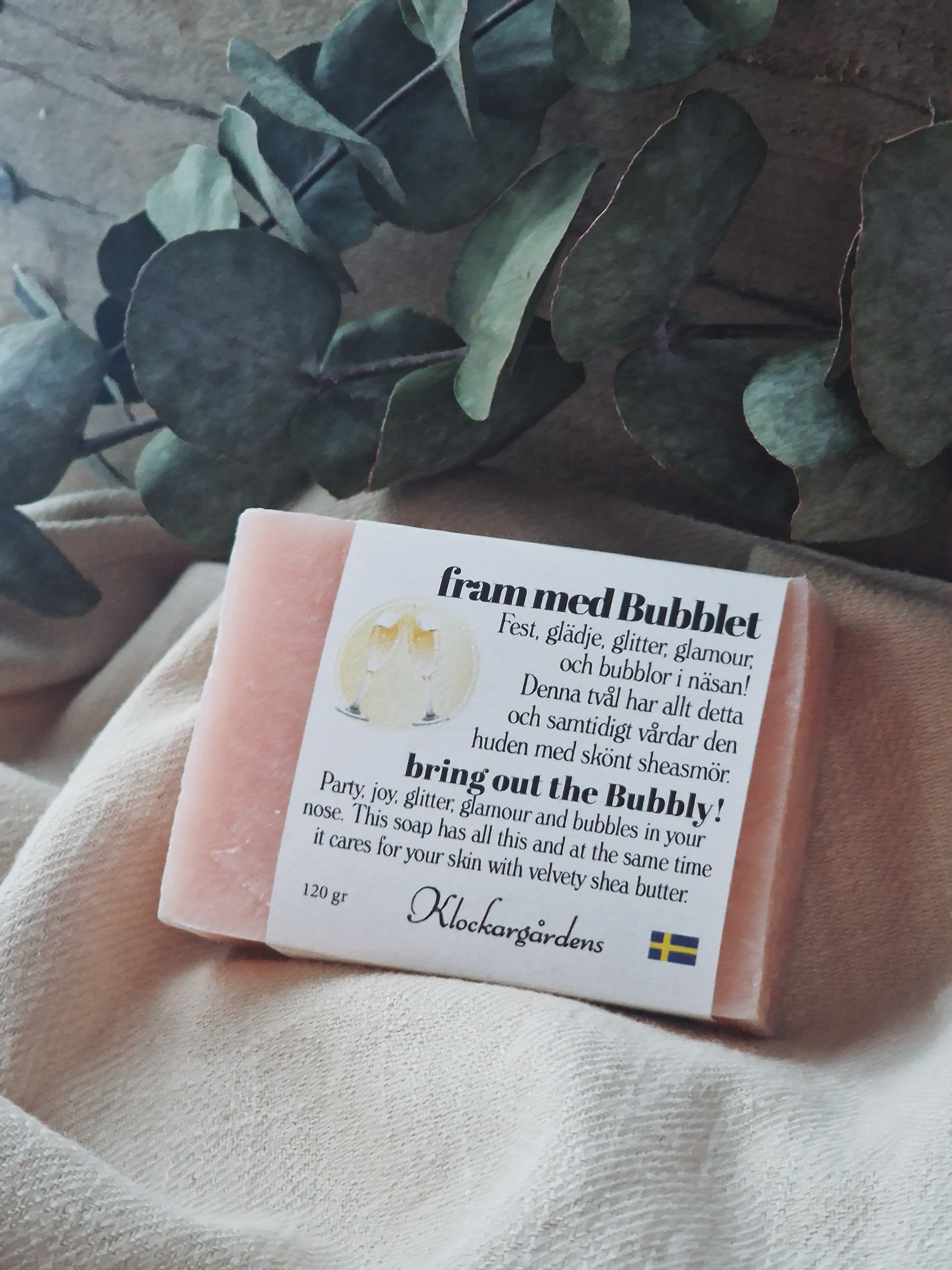 Tvål "Fram med bubblet"
