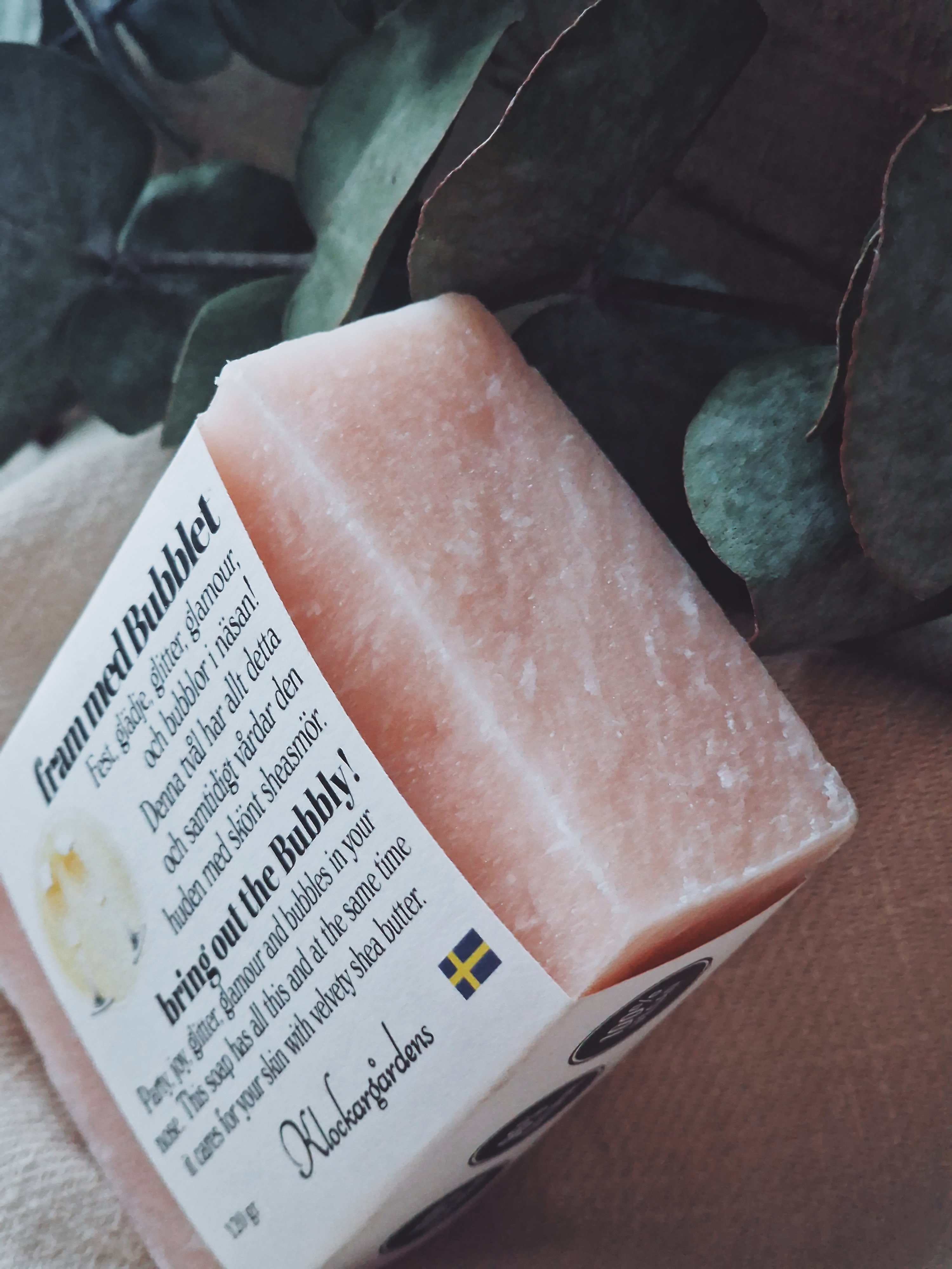 Tvål "Fram med bubblet"
