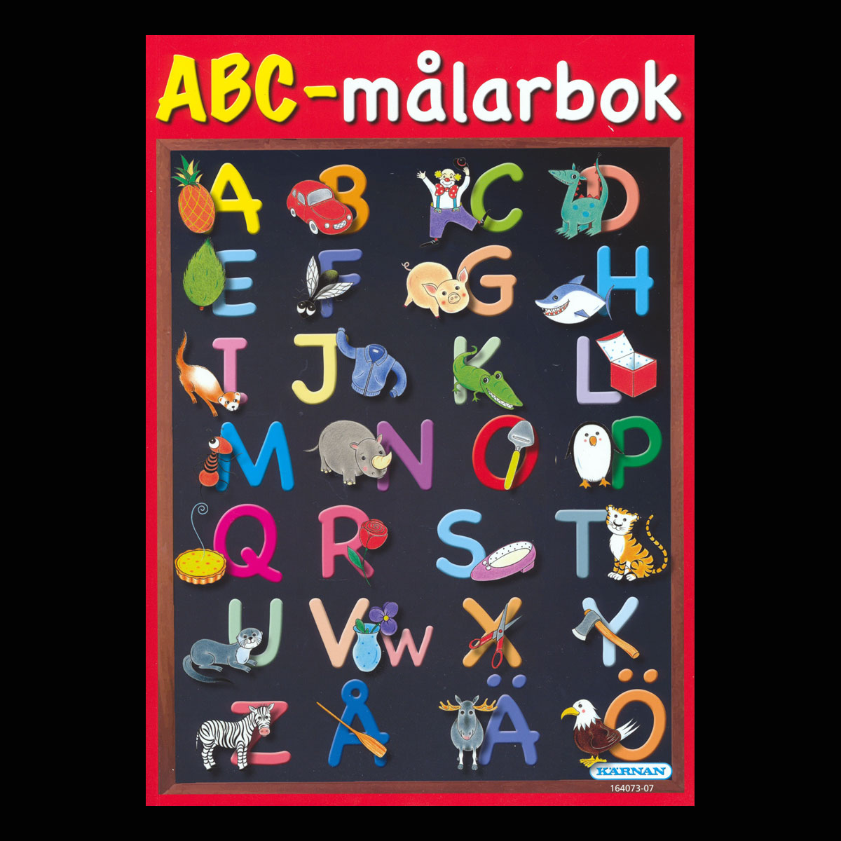 ABC-målarbok - S10