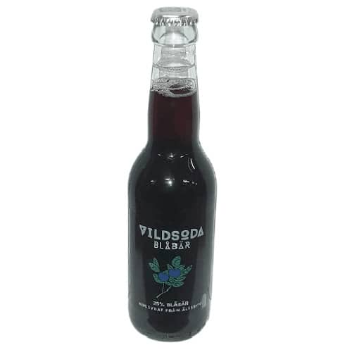 Vildsoda Blåbär, blåbärsdryck 33 cl - 2