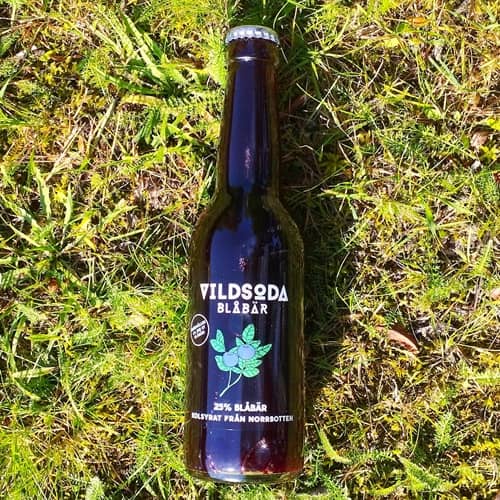 Vildsoda Blåbär, blåbärsdryck 33 cl