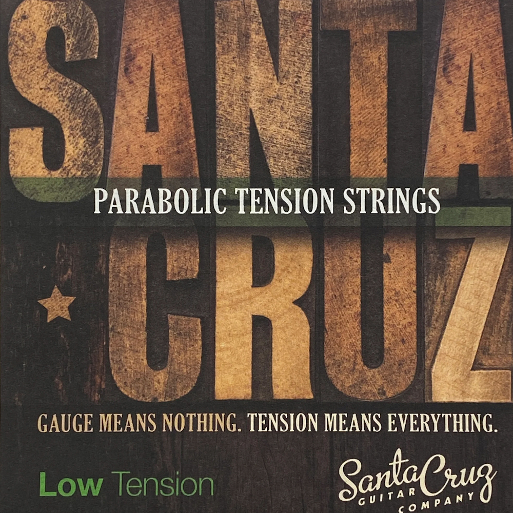 Santa Cruz Parabolic Tension Acoustic Strings (Low Tension) 