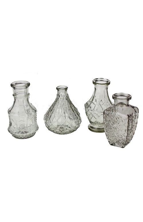 Glass vases - Vase - Glass - 4-pack - 2
