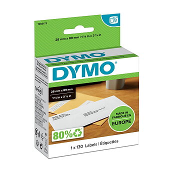 Etikett DYMO 28x89mm 130/FP