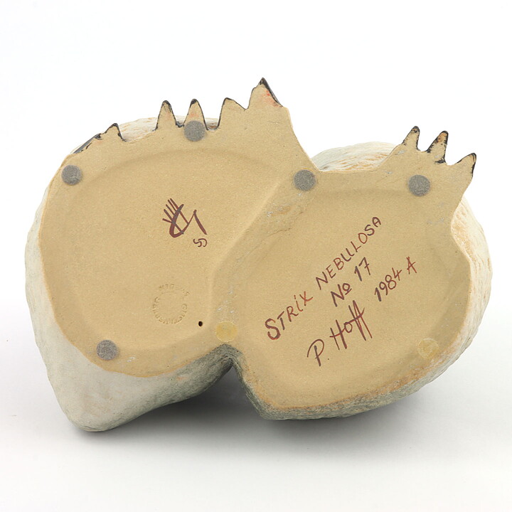 ポール・ホフ  Arcticシリーズ  フクロウの赤ちゃん Owl Babies 置物 1984年  20/15cm