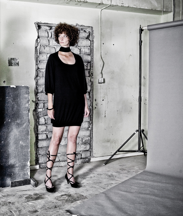 Tie pouf dress - 3