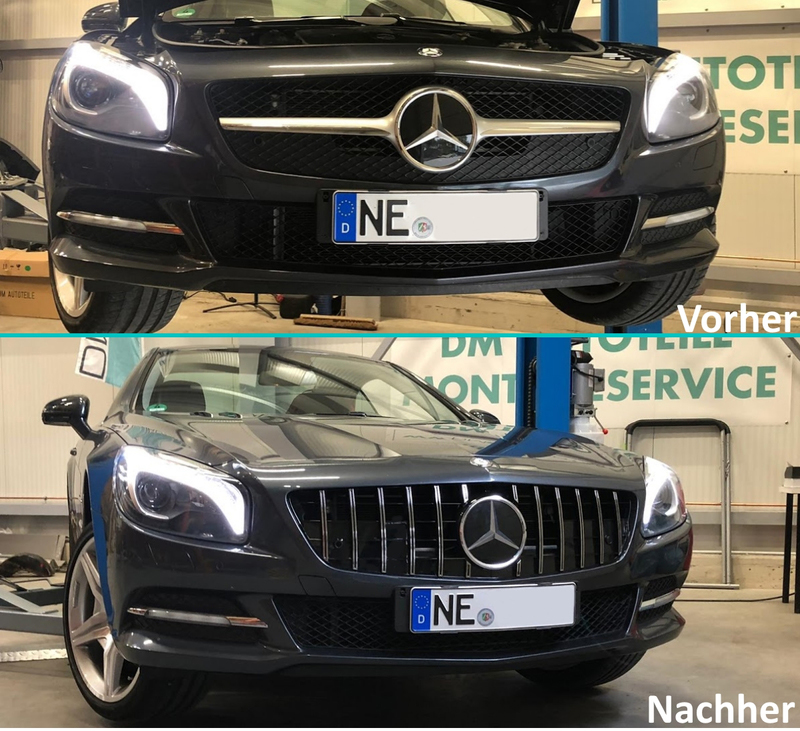 1. AMG GT-R PANAMERICAN look grill 2013-2015 - 5