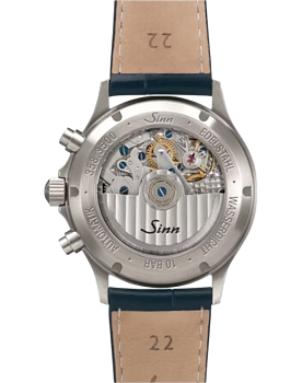 358.060 Sinn 358 Sa Pilot vintage svart läderband