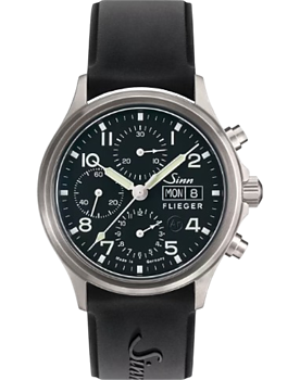 358.060 Sinn 358 Sa Pilot Integrerat silikonband med viklås