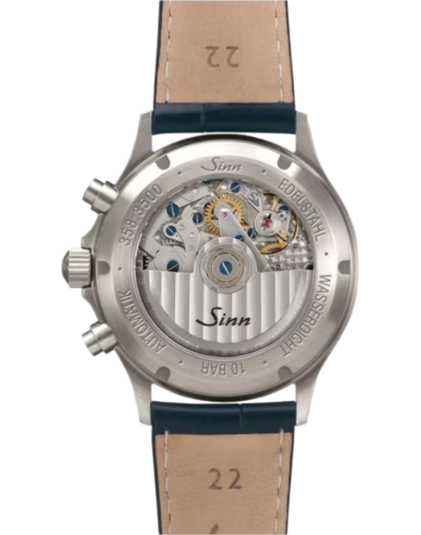 358.060 Sinn 358 Sa Pilot vintage style brunt