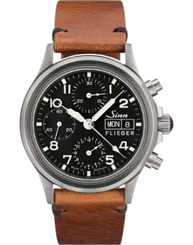 356.070 Sinn 356 Sa Pilot vintage style brunt