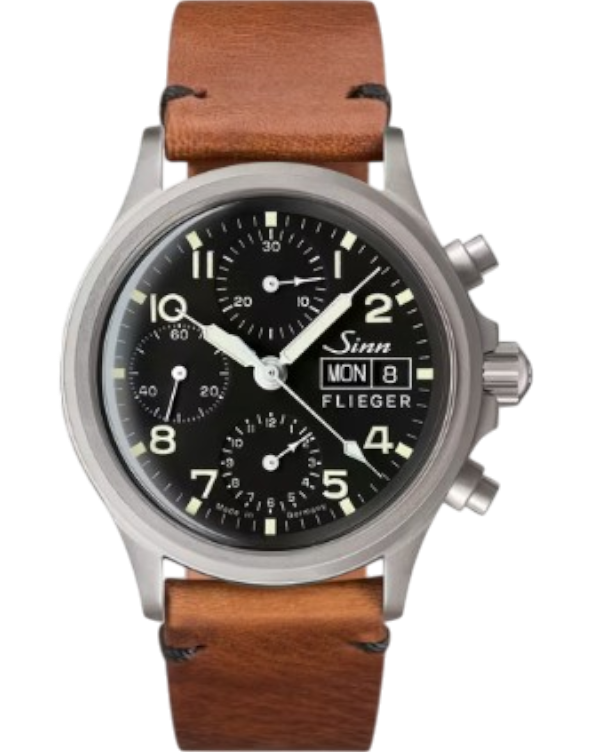 356.020 Sinn 356 Pilot vintage style brunt