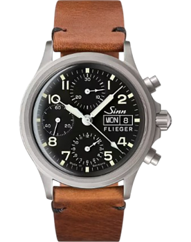 356.020 Sinn 356 Pilot vintage style brunt