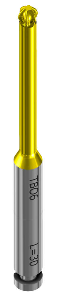 Screwdriver 30mm angulated screw channels