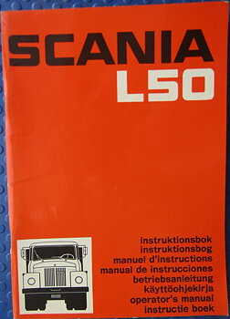 1974 Scania L50 Instruktionsbok