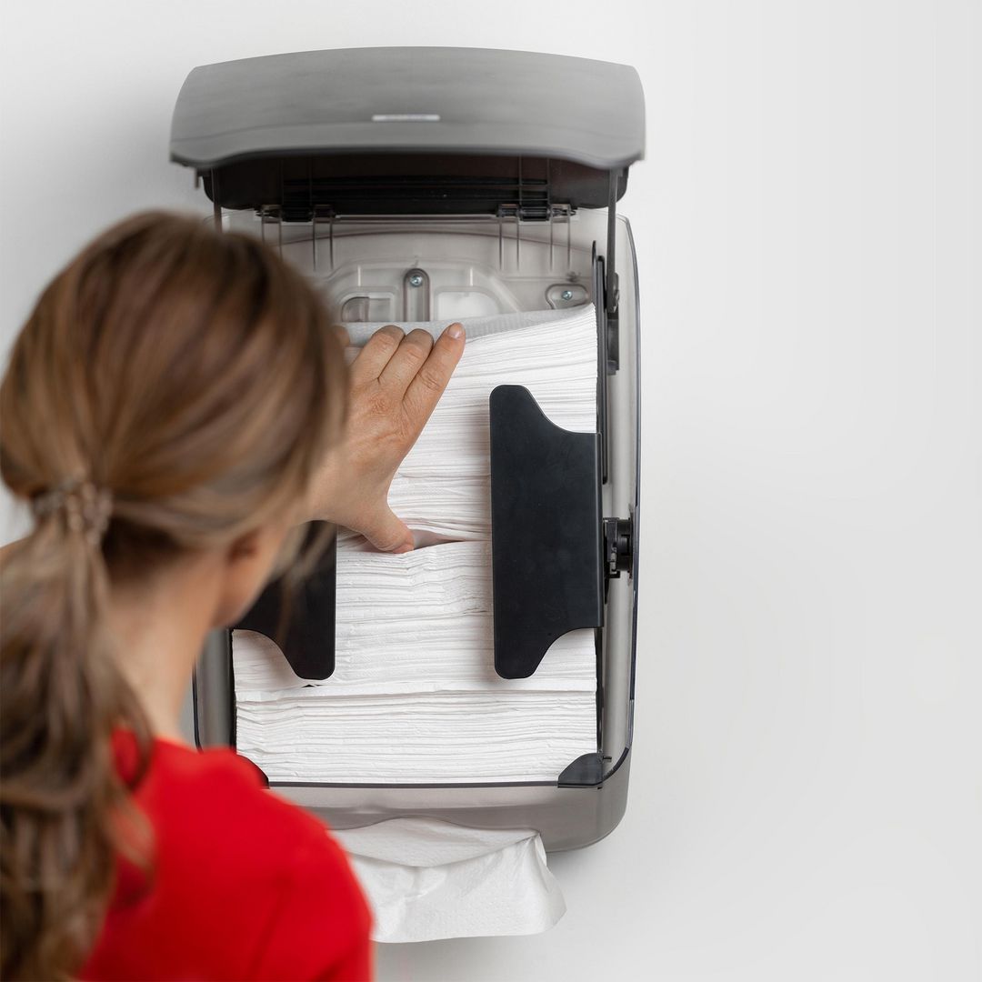 Dispenser KATRIN Handdukar M Vit - 4