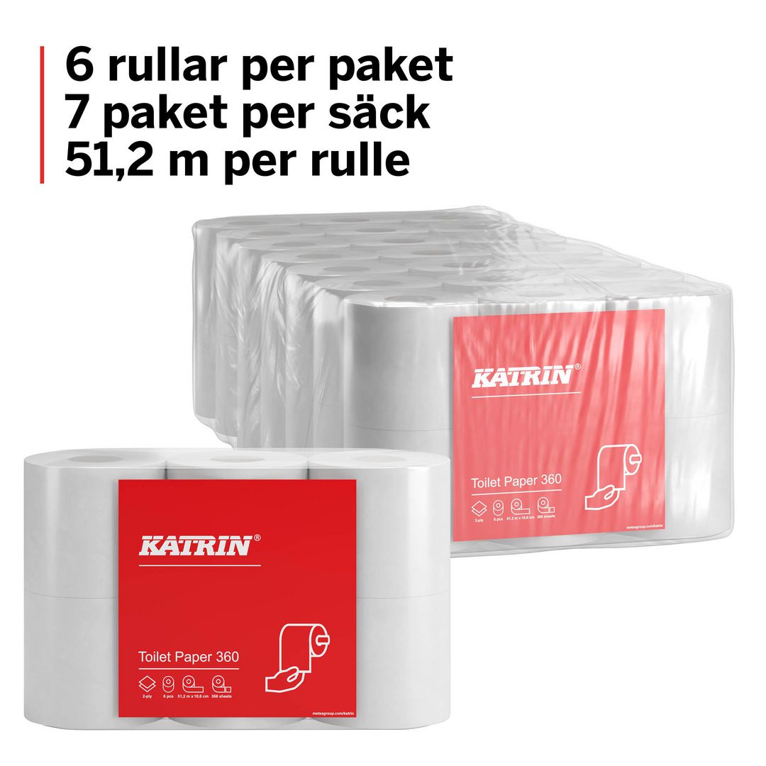 Toalettpapper KATRIN 360 42/fp - 3