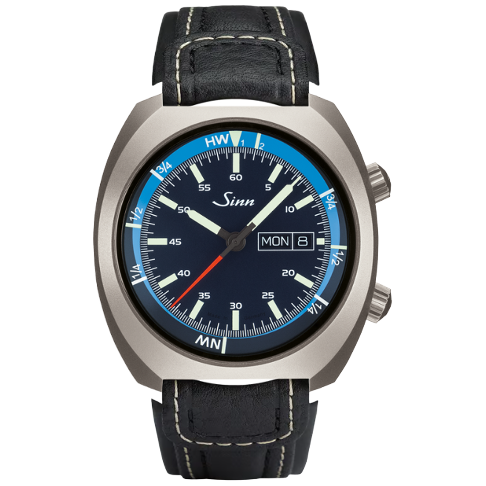 240.011 Sinn 240 St GZ Integrerat svart läderband