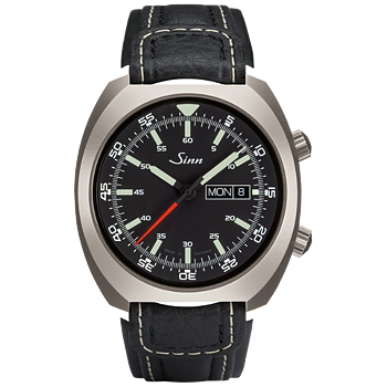 240.010 Sinn 240 St Integrerat svart läderband